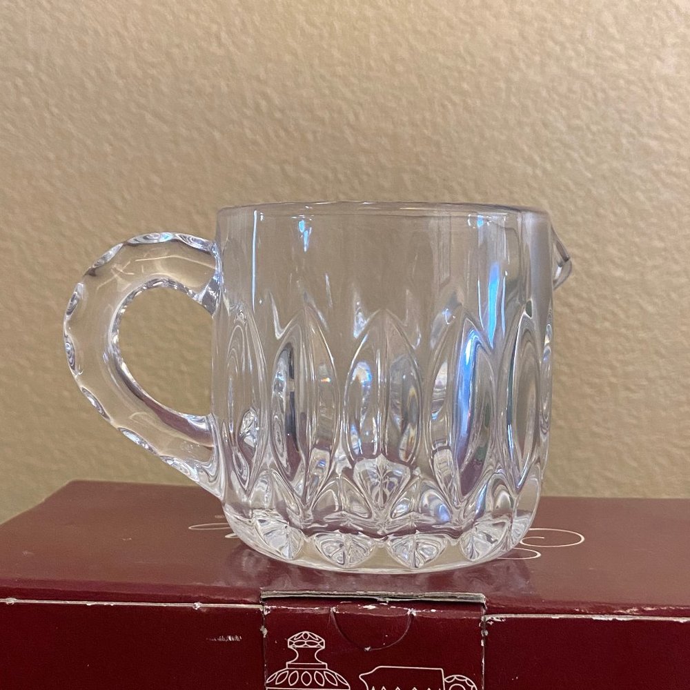 Goraham Althea Crystal Sugar & Creamer Set in Orginal Box